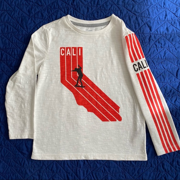 Cali Skater & "Go With The Flow" Waves l/s shirts - Picture 2 of 9